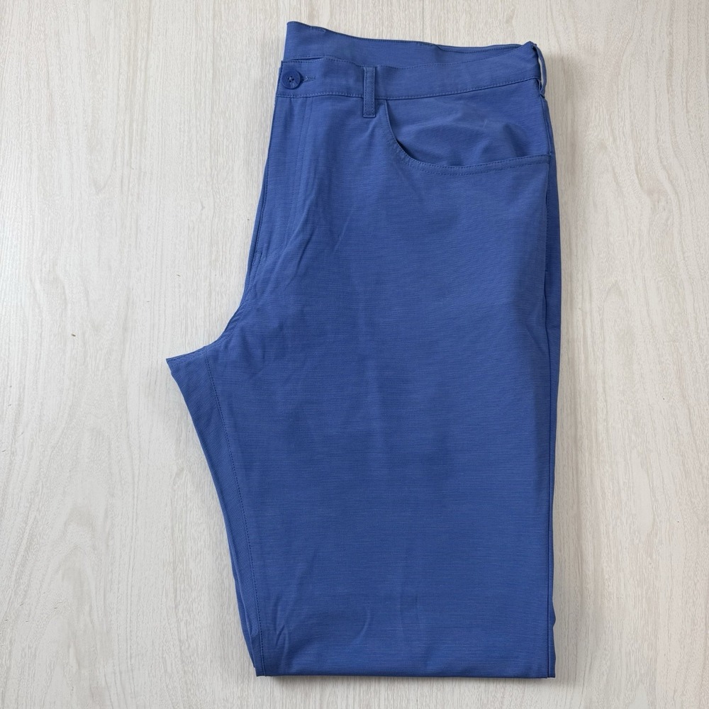 Callaway Golf Pants 40x32 Sky Blue Polyester Cotton Elastane Stretch UEC Quality